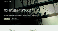 Desktop Screenshot of fideliopartners.com